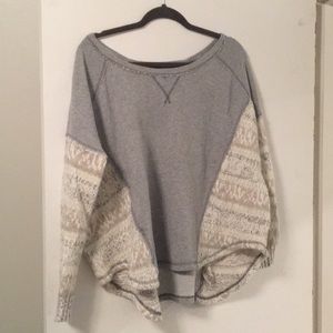 Free people fleece/sweater